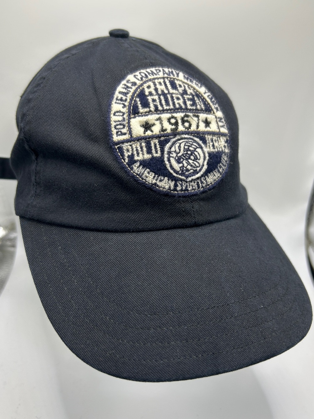Polo Jeans Co. Ralph Lauren 90s Navy Vintage Baseball cap